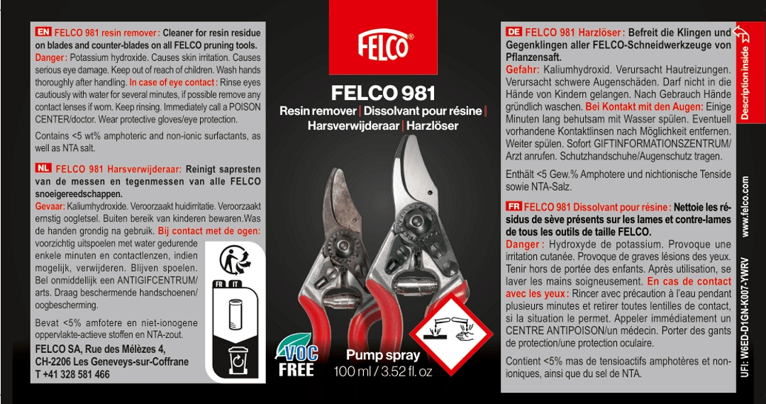 Harzlöser Felco 981