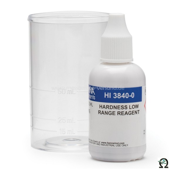 Testkit HI3840 für Gesamthärte 0-150 mg/l (ppm) 50 Tests