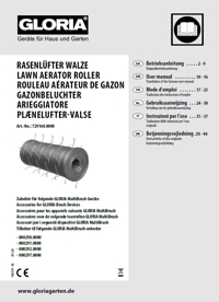 Vorschaubild Bedienungsanleitung GLORIA Rasen-Lüfter